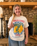 Ansley — Amalfi Coast Oversized Graphic Tee
