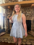 Lucy Belle — Flare Denim Romper