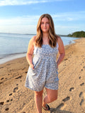 Blair—Washed Twill Floral Shortall